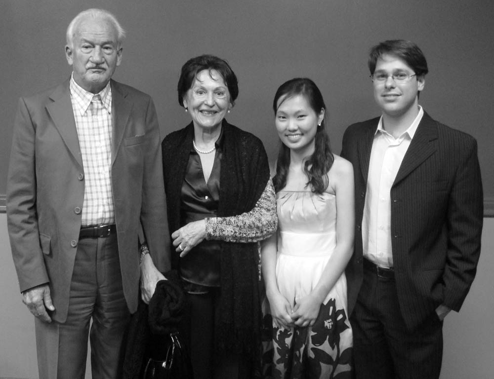 Ernst Mahle, Cidinha Mahle, Heeyeon, and Victor, Steinway Hall, New York, NY